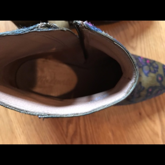 Madewell calf hair ankle boots sz 7.5 - Picture 3 of 6